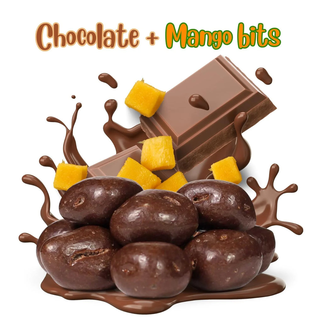 Milk Chocolate Covered Dried Mango 5 Lbs Bulk Bag G595