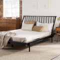 Queen Size Solid Wood Platform Bed C79054