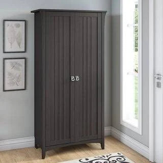 Black 2-Door Storage Cabinet Y692523
