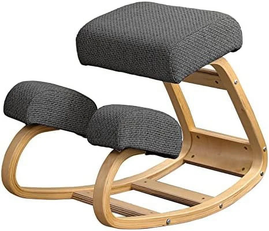 Ergonomic Kneeling Chair Grey Q22648
