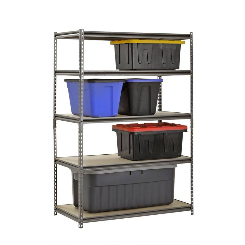 5-Tier Steel Shelving Unit L433604