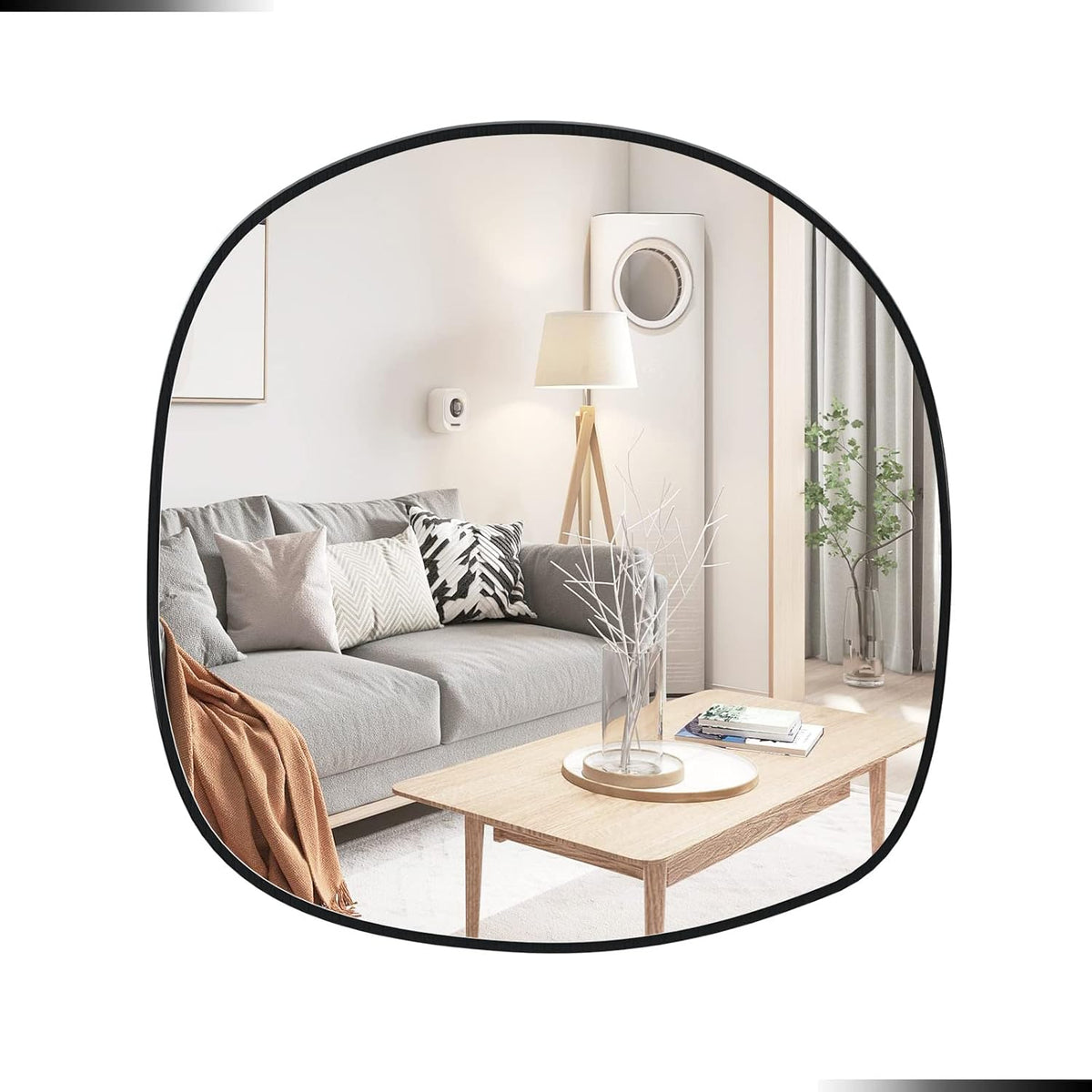 Asymmetrical Wall Mirror F11184