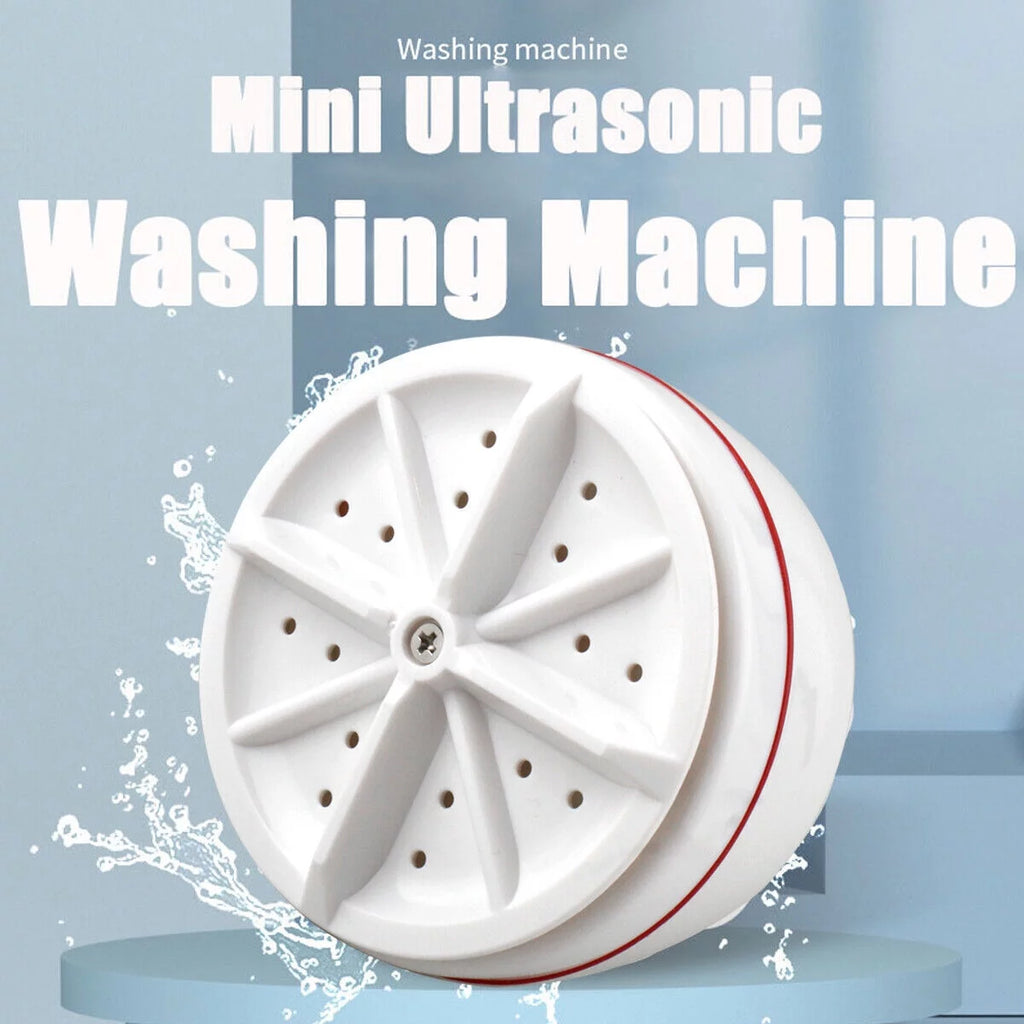 Ultrasonic Turbine Portable Mini Washing Machine I511