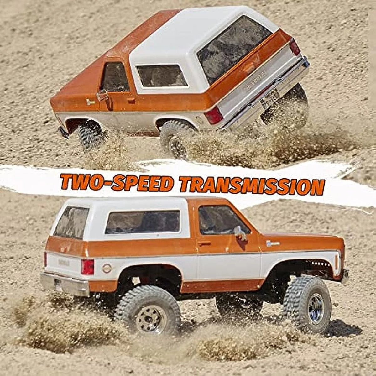 Black 1/24 RC Crawler 4WD Off-Road RC Model W801