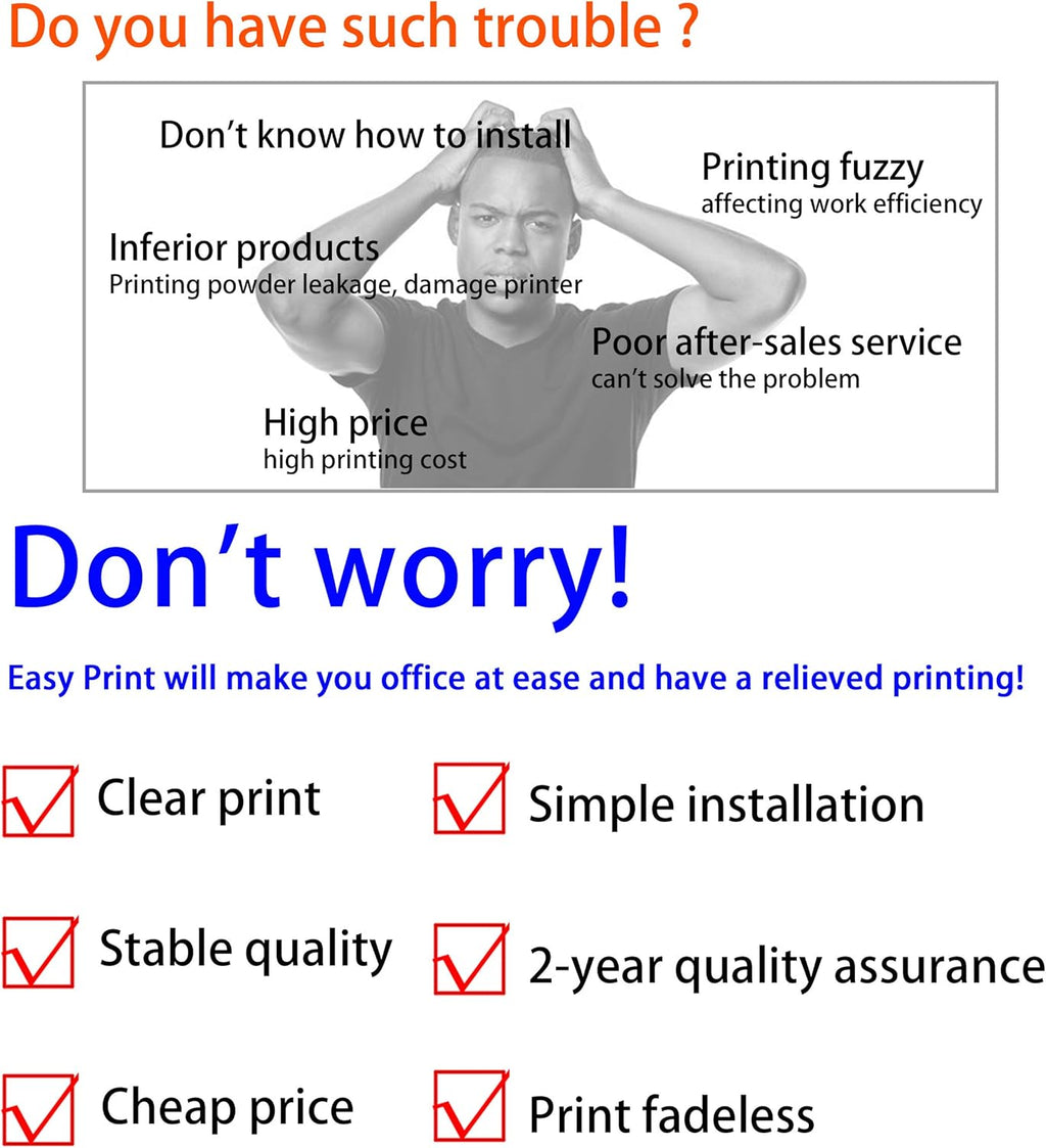 Compatible Toner Cartridge Replacement 3-Black T340
