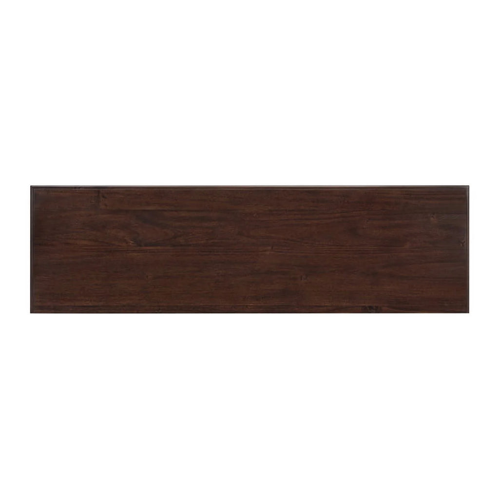 63" TV Stand Catalina Blue with Walnut Top S1474