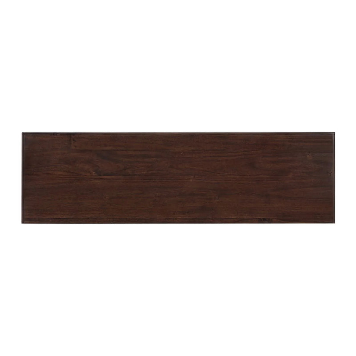 63" TV Stand Catalina Blue with Walnut Top S1474