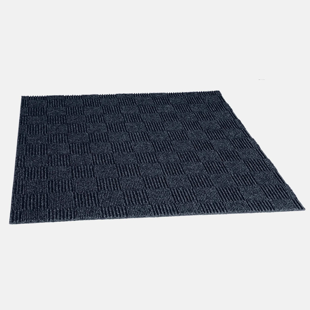 Ocean Blue Crochet Rug L3553