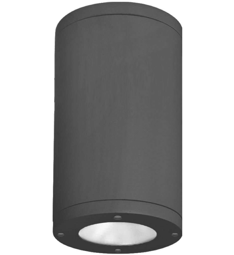 Black 6 inch Outdoor Flush Mount W360