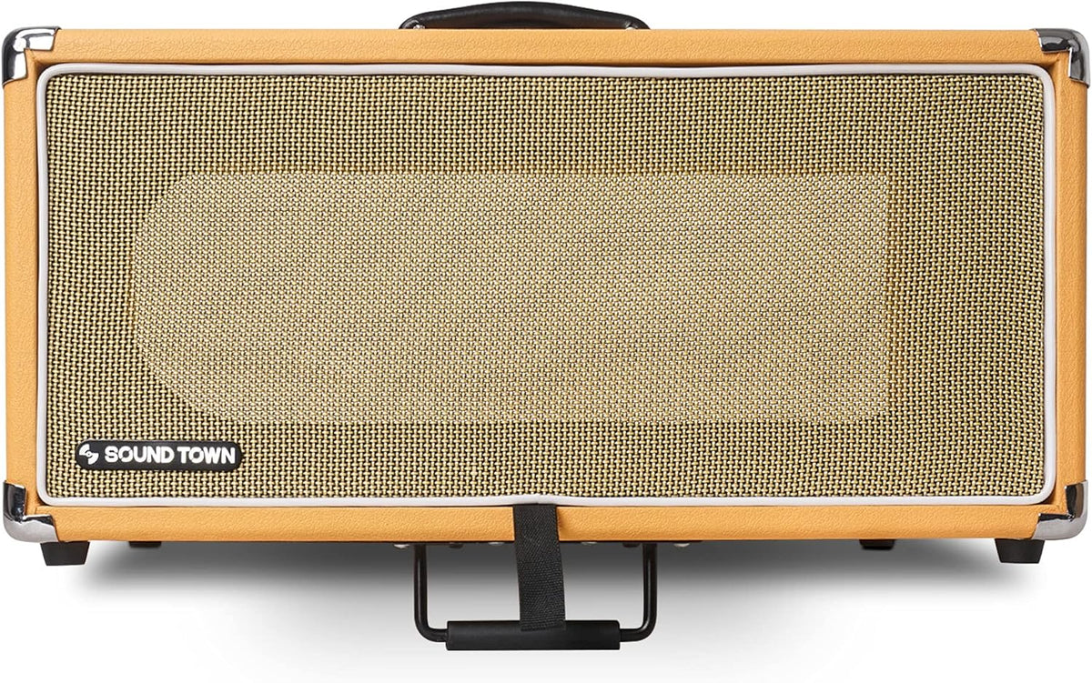 Vintage 4U Amp Rack Case, 12.5 Depth, Orange Q678
