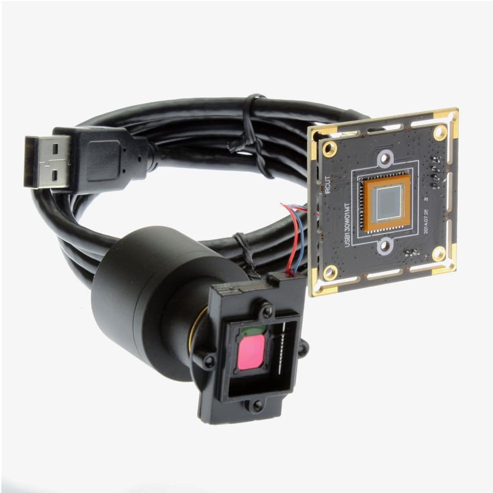 1080x960 HD 2.8-12mm Varifocal Lens USB Webcam H7106