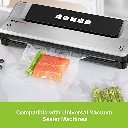 Vacuum Sealer Rolls Bags 6 Pack 11" x 20' 8" x 20' BPA Free L8172