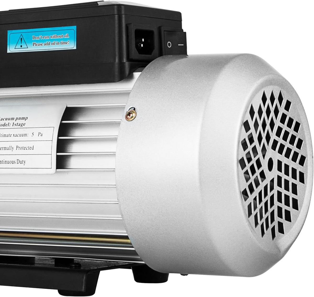12CFM 1 HP Single Stage Rotary Vane Vacuum Pump K719