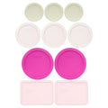 10 Lid Glassware C220396