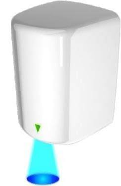 White High Speed Hand Dryer Y3336