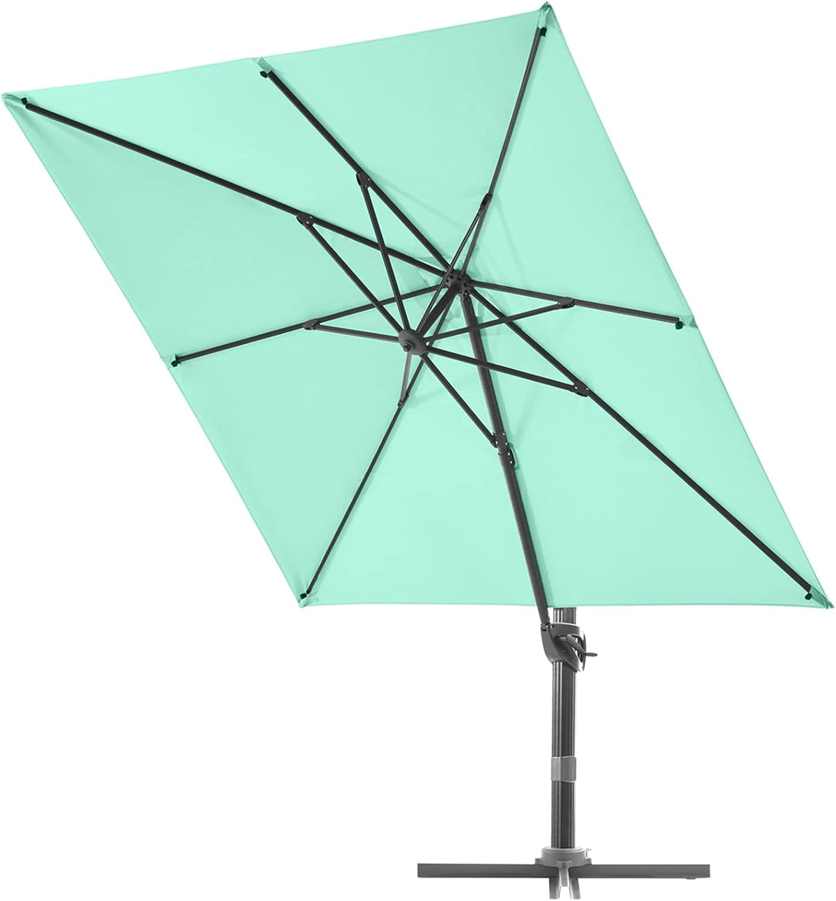 9x9 ft. Square Aluminum Cantilever Umbrella Y8953