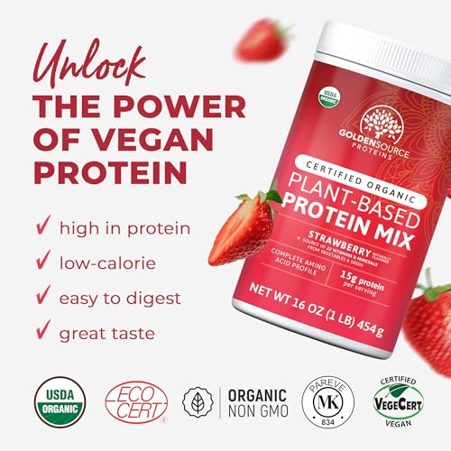 Plant Based Protein Powder with 22 Vitamins & Minerals, 15g of Protein M73878