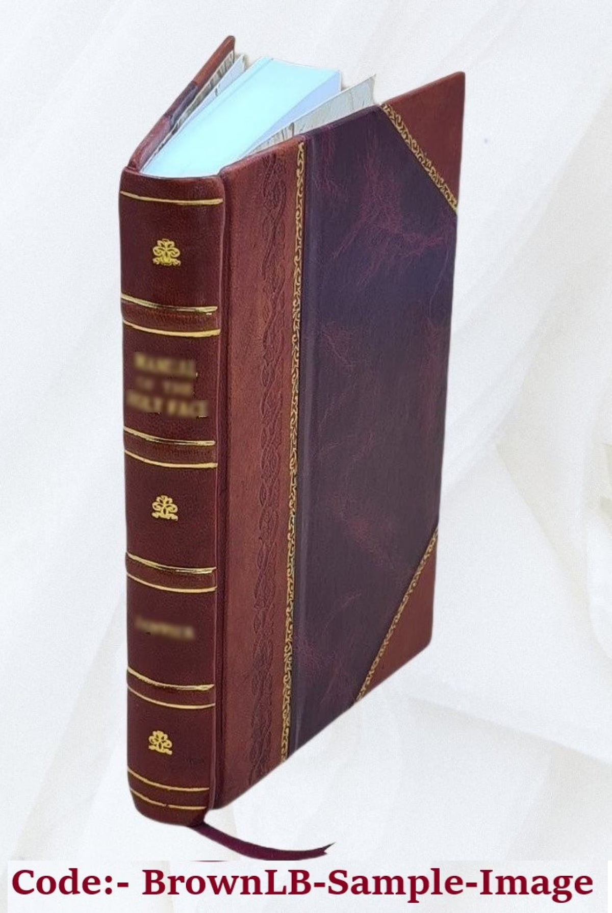 Leather Bound Book F979