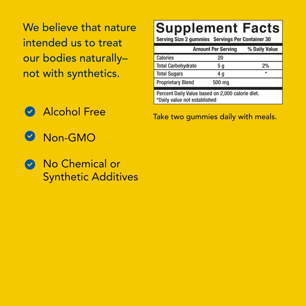 Black Seed Gummies, Pomegranate Flavor - 60 Gummies - Non-GMO - 30 Servings G894