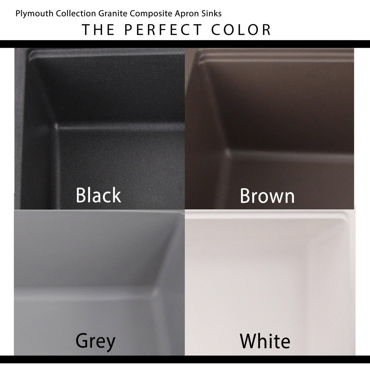 33-inch Reversible Granite Composite Apron Sink with Accessory Pack Q6114