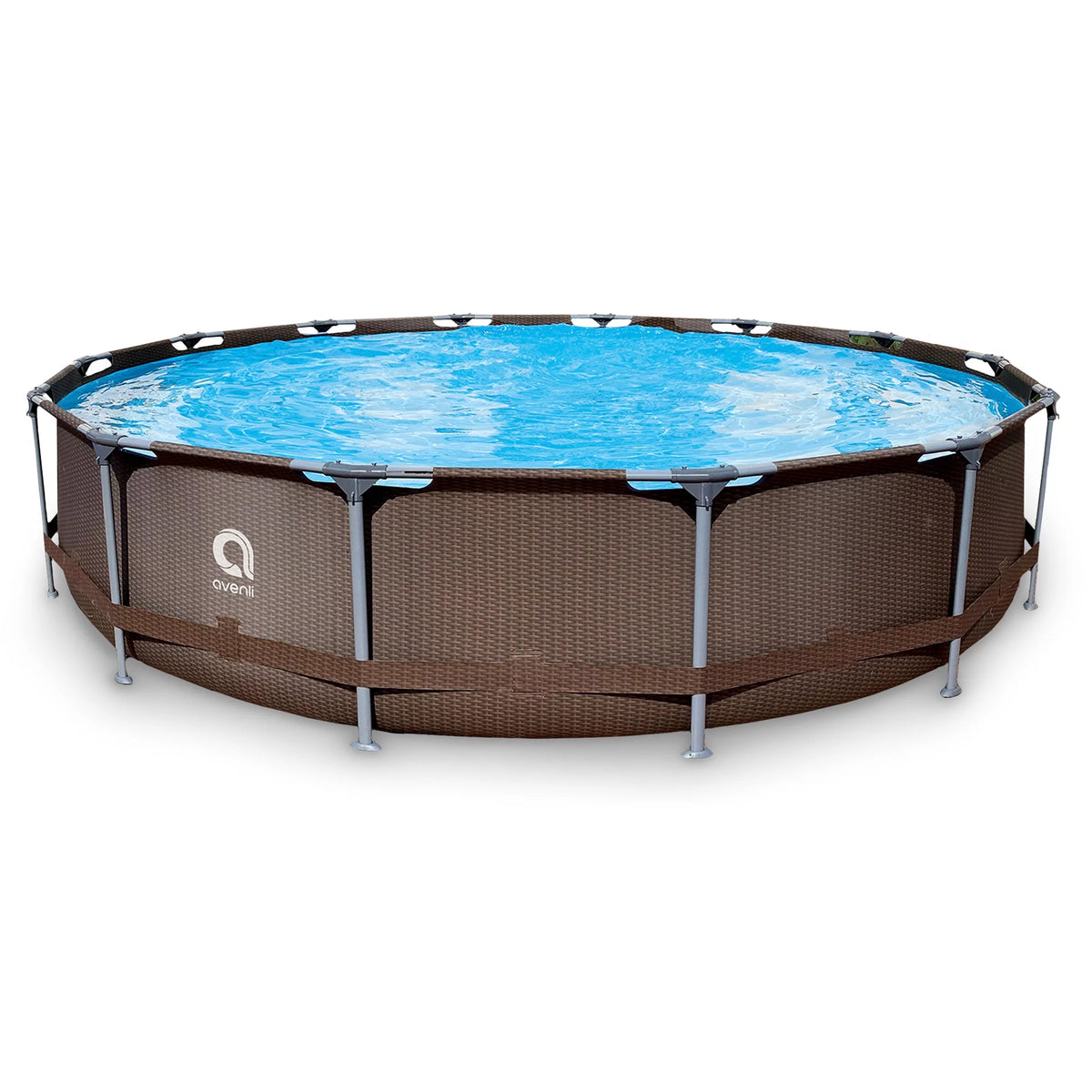 15 Foot x 33 Inch Steel Frame Above Ground Swimming Pool O2040