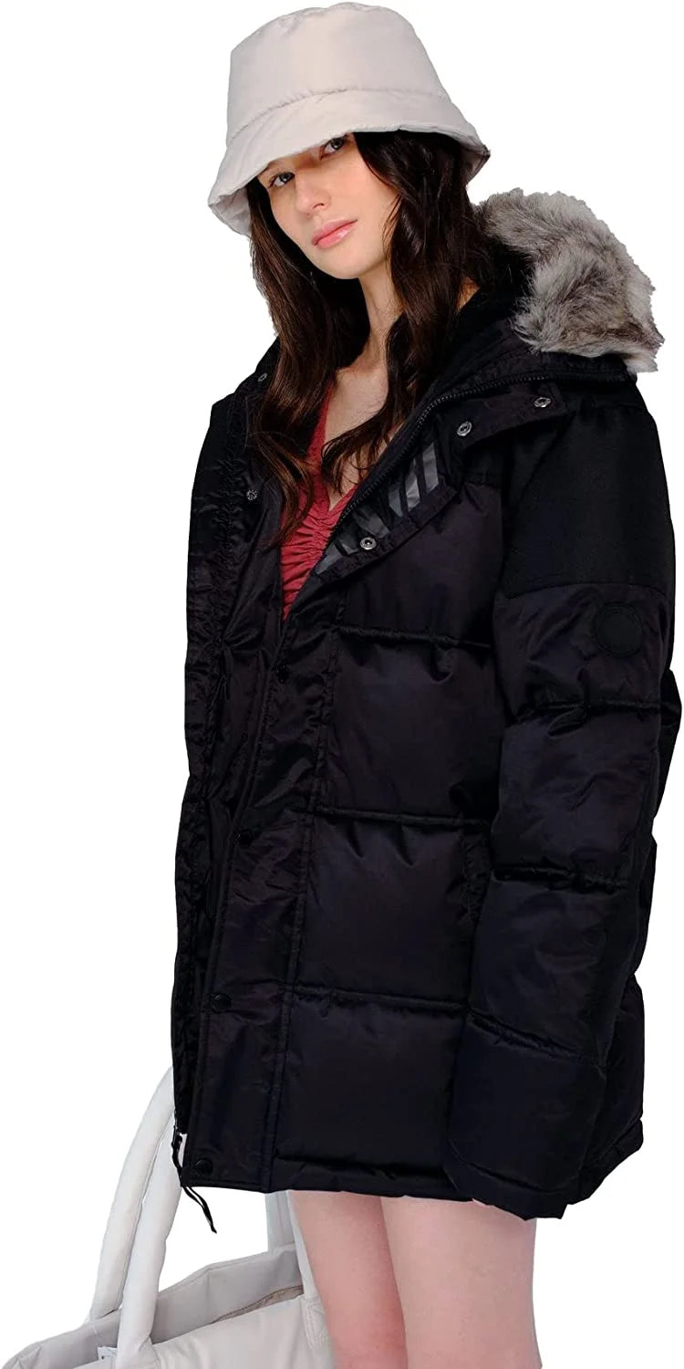 Black Oversized Jacket T416