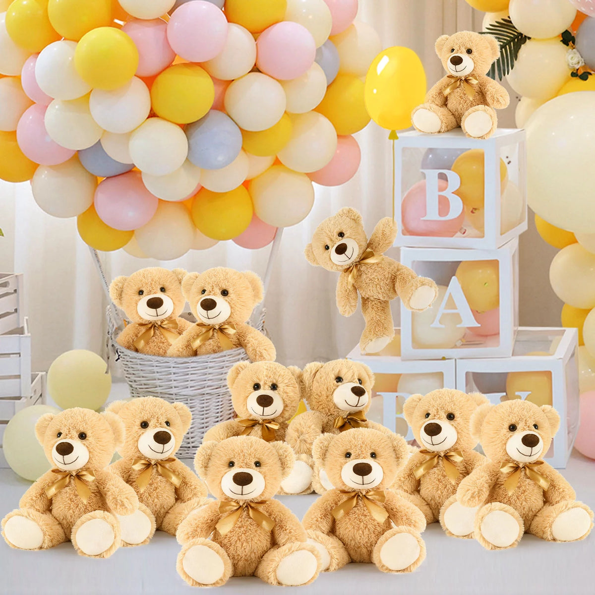 12 Packs 14" Stuffed Animals Plush Toy O387