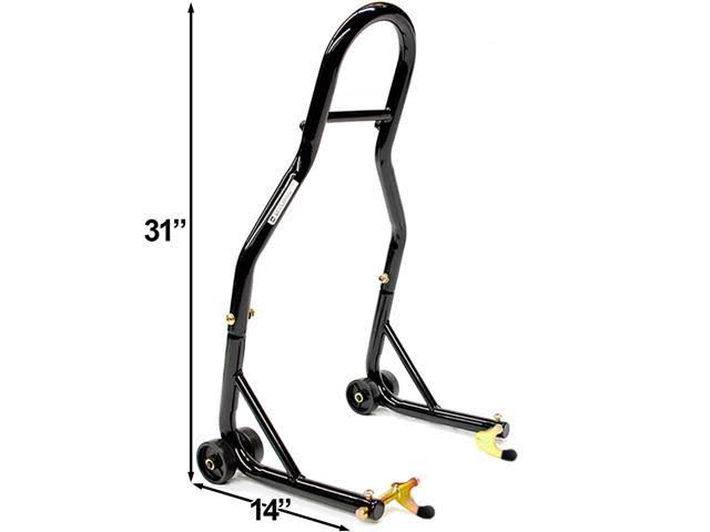 Motorcycle Front+Rear Dual Lift Stand with Spools C5858