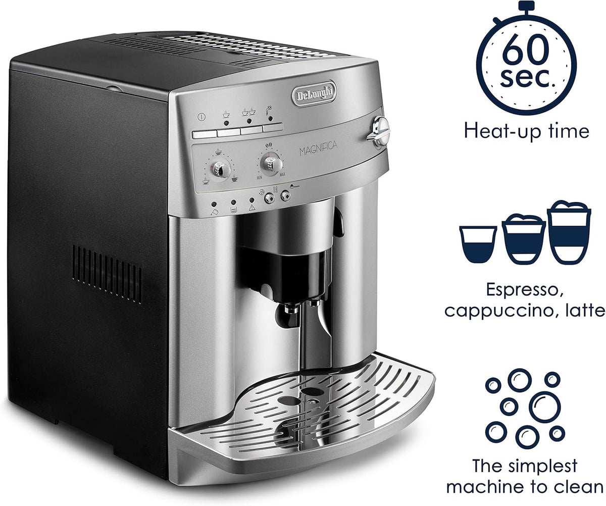 Silver Super Automatic Espresso & Coffee Machine G5273