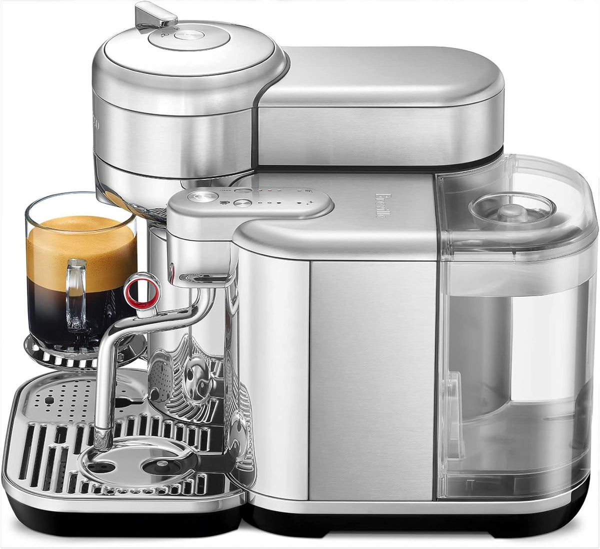 Brushed Stainless Steel Coffee and Espresso Maker Z235