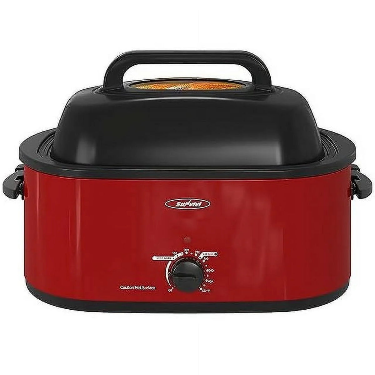 24 Quart Electric Roaster Oven with Glass Lid O20888