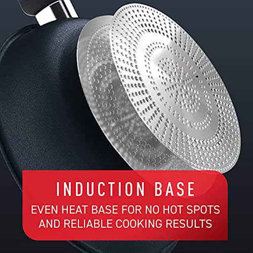 12 Piece Nonstick Cookware Set Black U764857