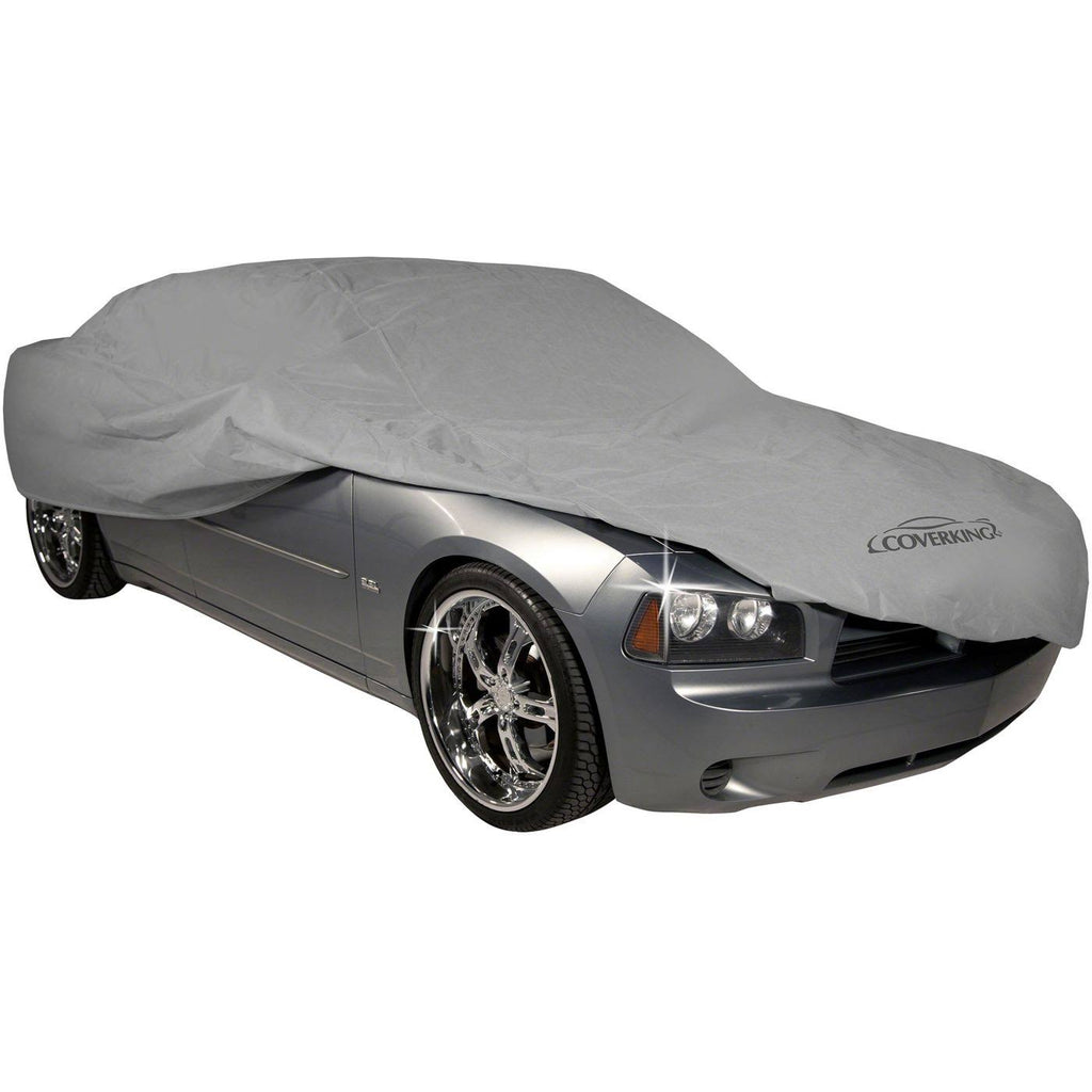 Universal Car Cover Fits Sedans Up to 16 ft 8 in Gray P626259