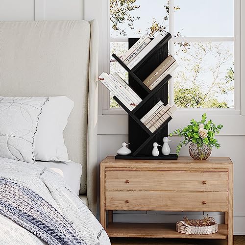 4 Tier Natural Wood Bookshelf N81154