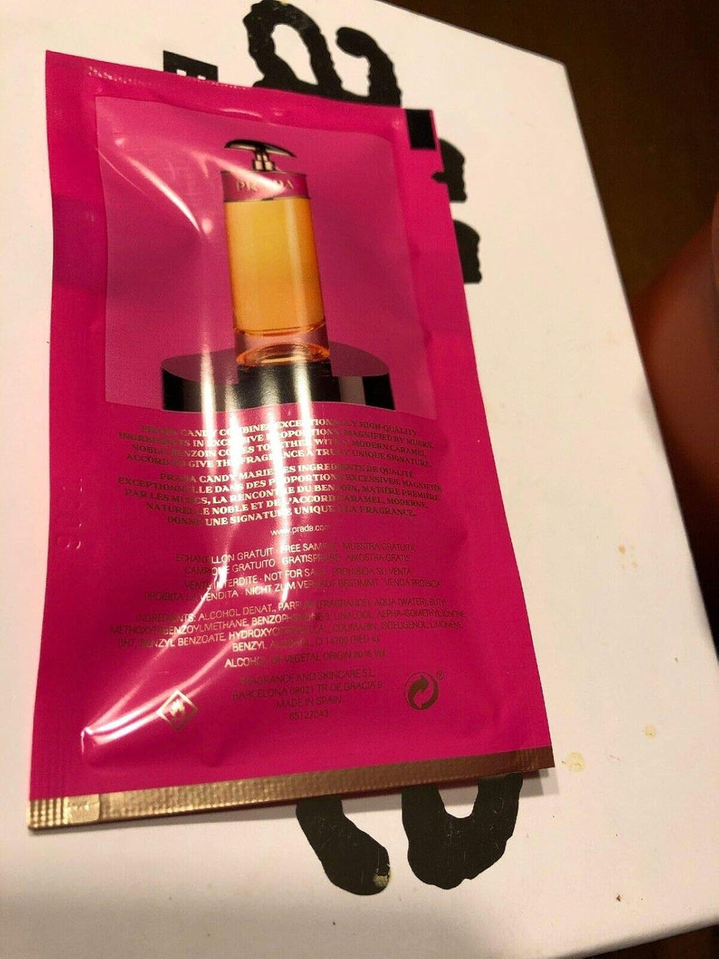 EDP Perfume Spray Sample 1.5ml D47573