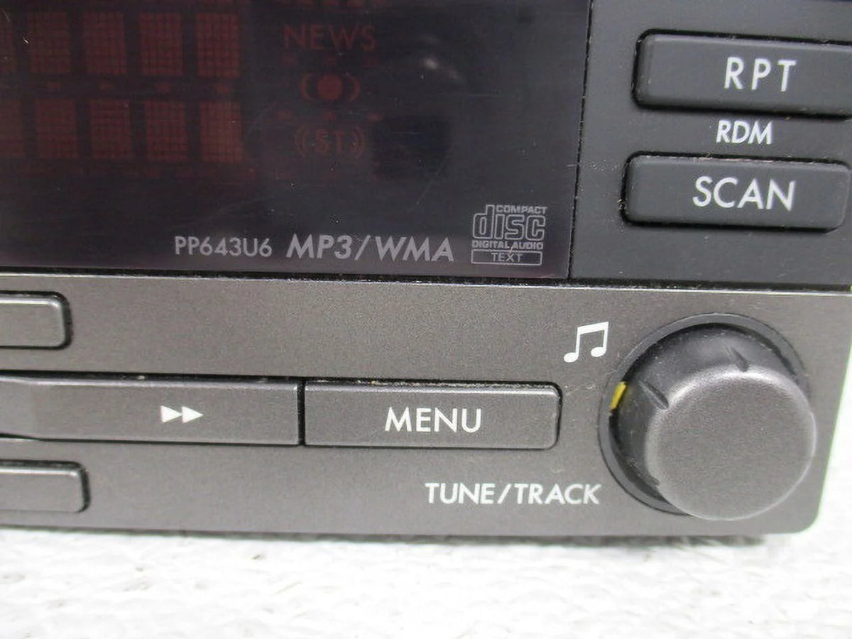 2009-2013 Subaru Forester MP3 6 CD Audio Satellite Radio Receiver OEM C8940