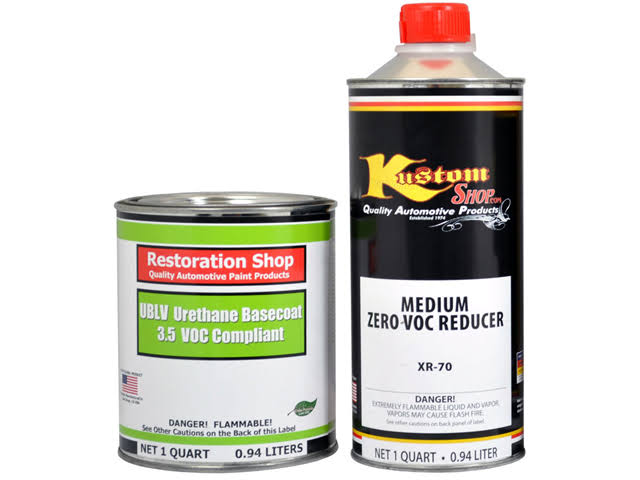 Winter White Urethane Basecoat Car Paint Kit Y17669