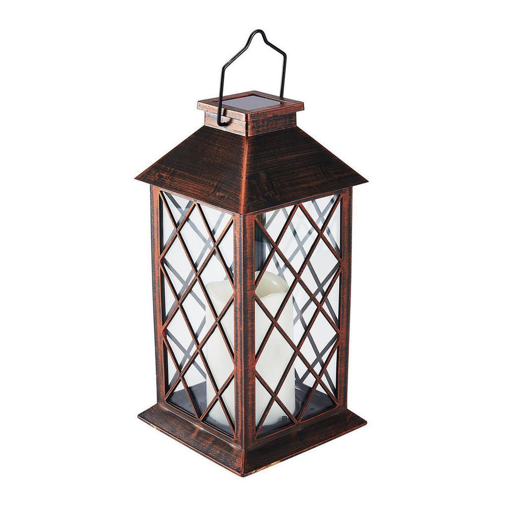 11 in. Solar LED Lantern S649