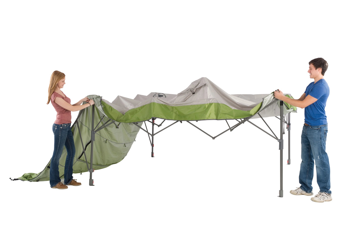 Green 10' x 10' Instant Canopy Gazebo Sun Shelter K28657