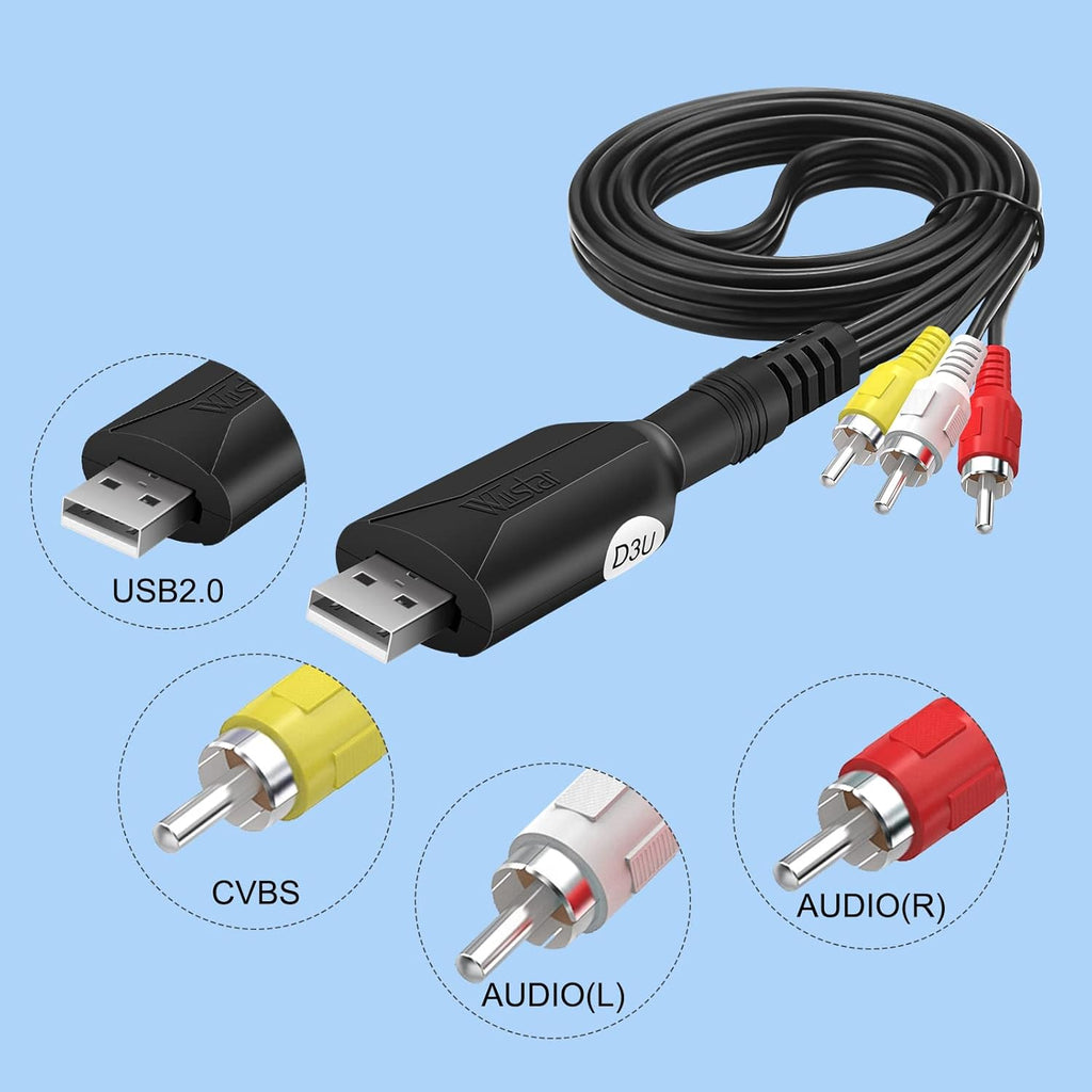 USB Audio Video Capture Card W356