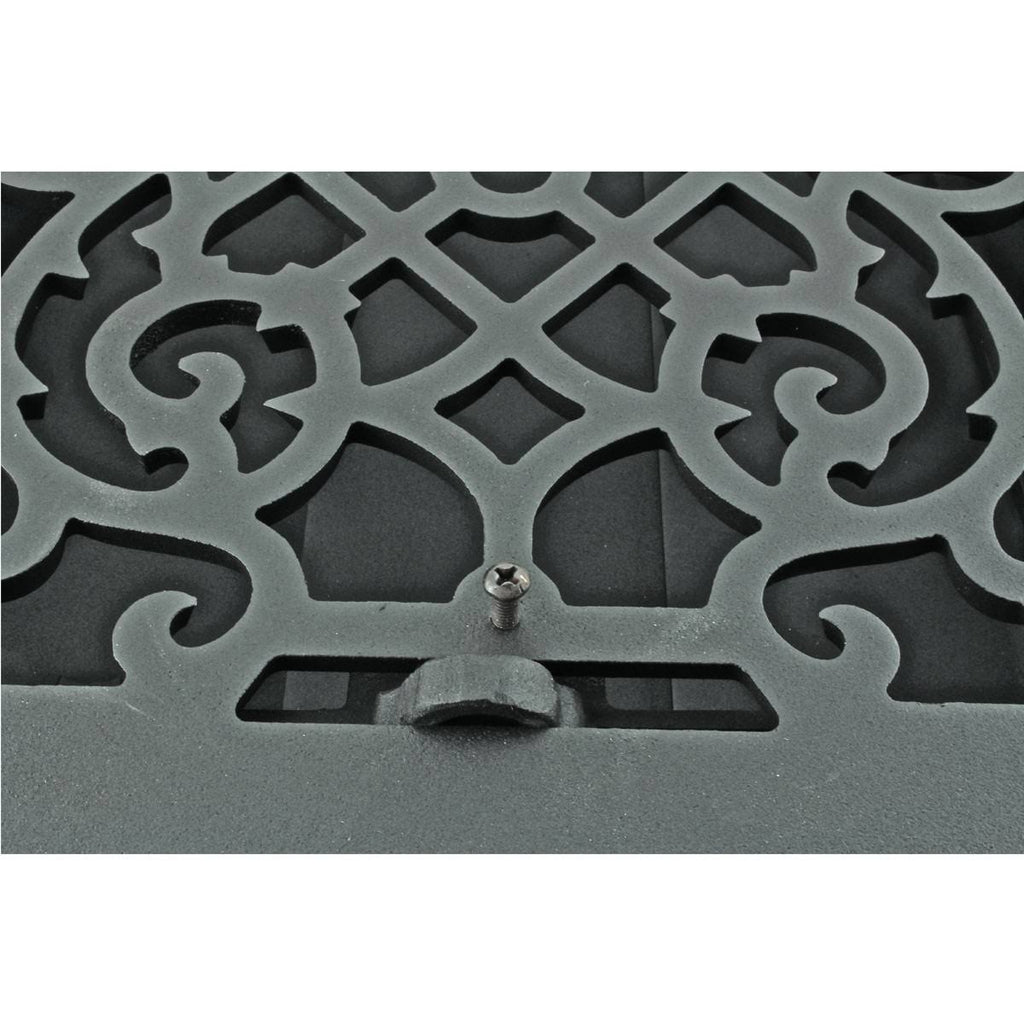 Cast 10 x 12 Duct Floor Heat Register Louver Vent M4579