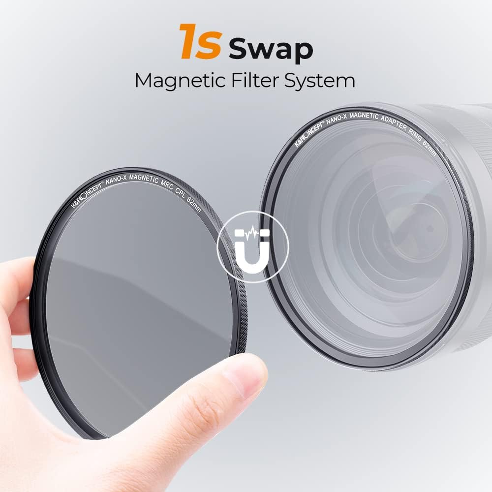 55mm Magnetic ND64 Lens Filter Pack of 2 F751