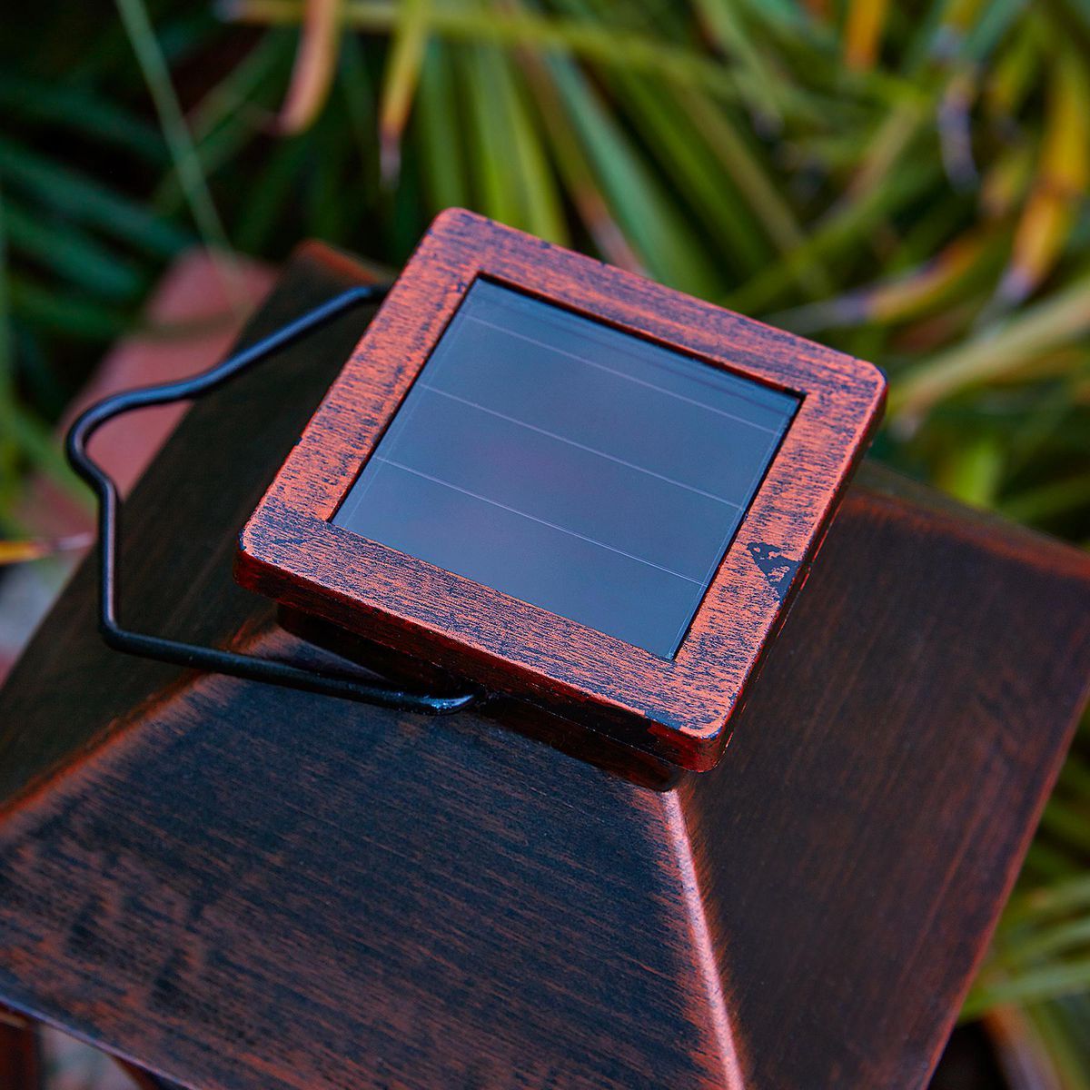 11 in. Solar LED Lantern S649