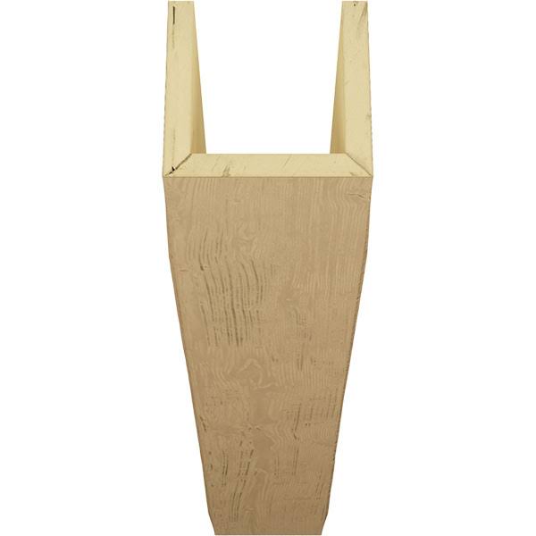 12x22W x 12x22H x 8&L 3-Sided Faux Wood Ceiling Beam M337059