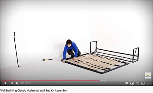 Twin 38" x 75" Wall Bed Kit D44758