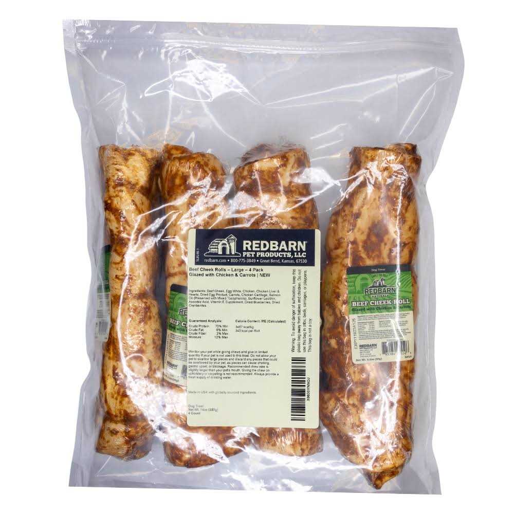 Beef Cheek Roll Dog Large V14444