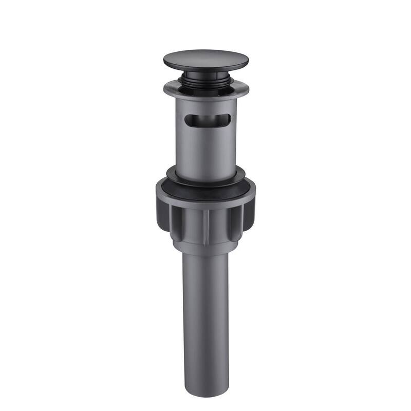 Centerset Double-Handle High-Arc Bathroom Faucet in Matte Black V8700
