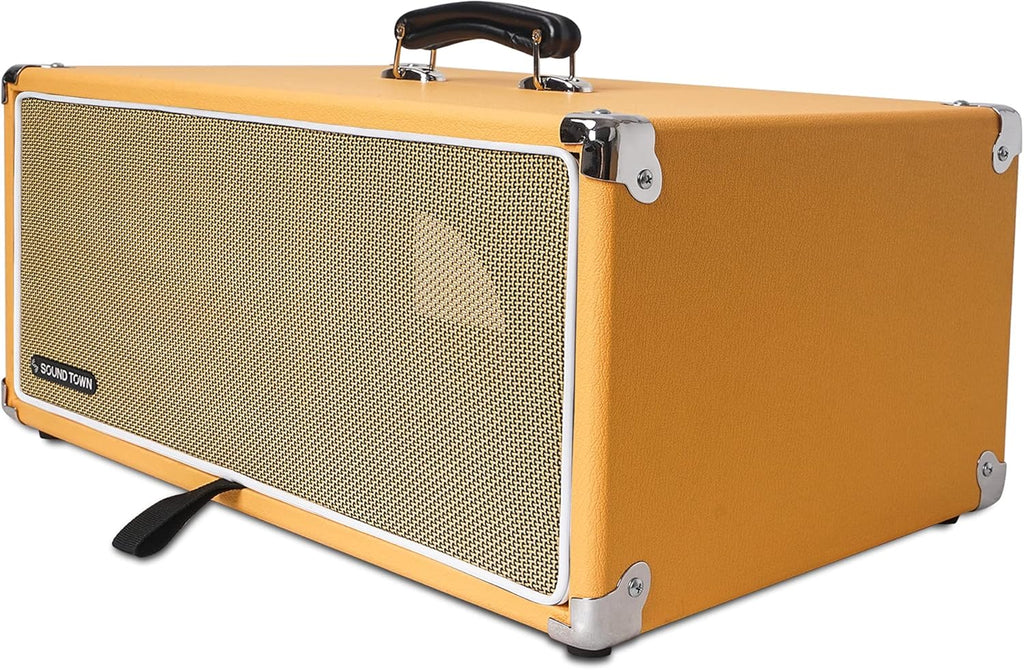 Vintage 4U Amp Rack Case, 12.5 Depth, Orange Q678