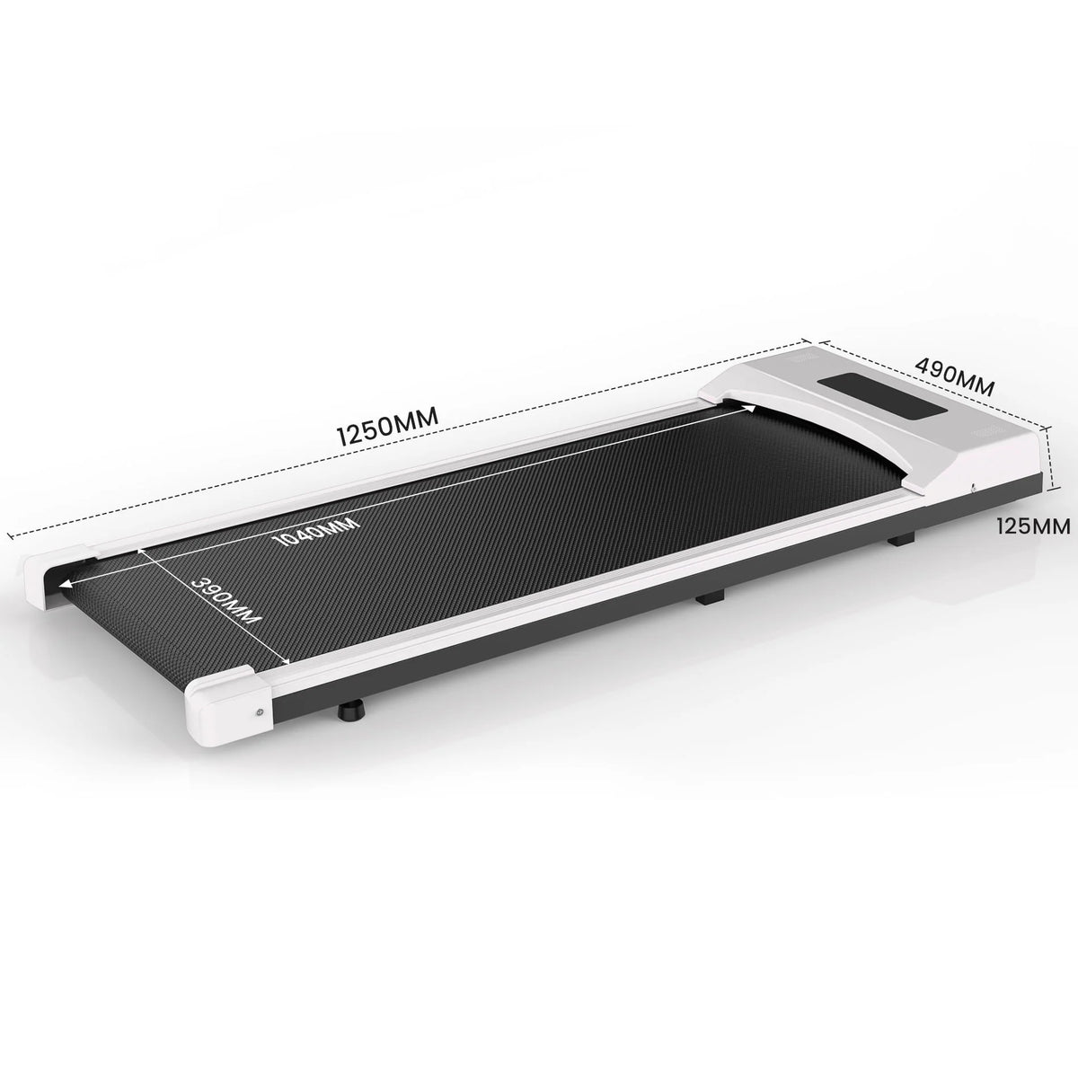 2.5Hp Portable Walking Pad with LED Display and Remote Control O37160