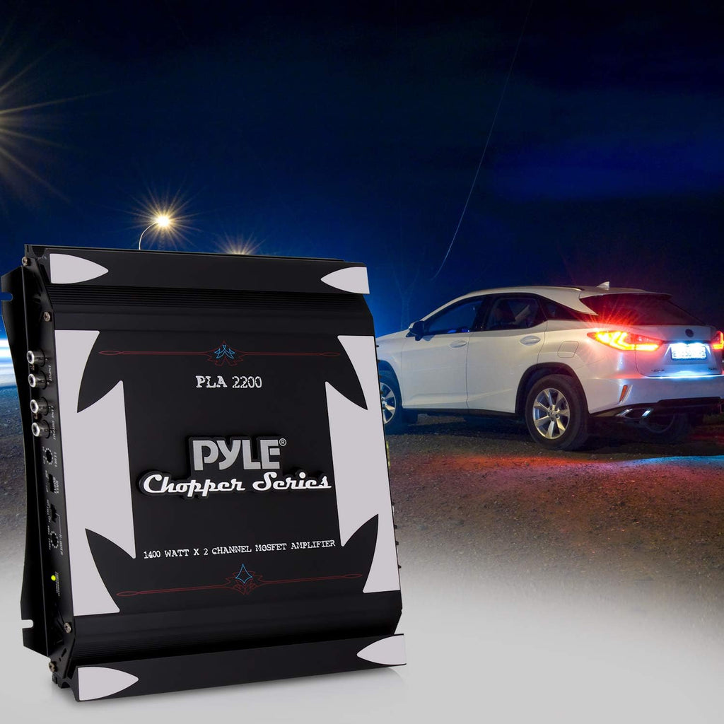 1400W Dual Channel Bridgeable MOSFET Car Stereo Amplifier N823